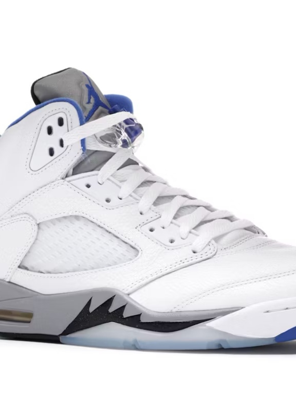 Jordan White Blue Gray Retro Basketball Sneaker Jordan 5 Retro
White Stealth